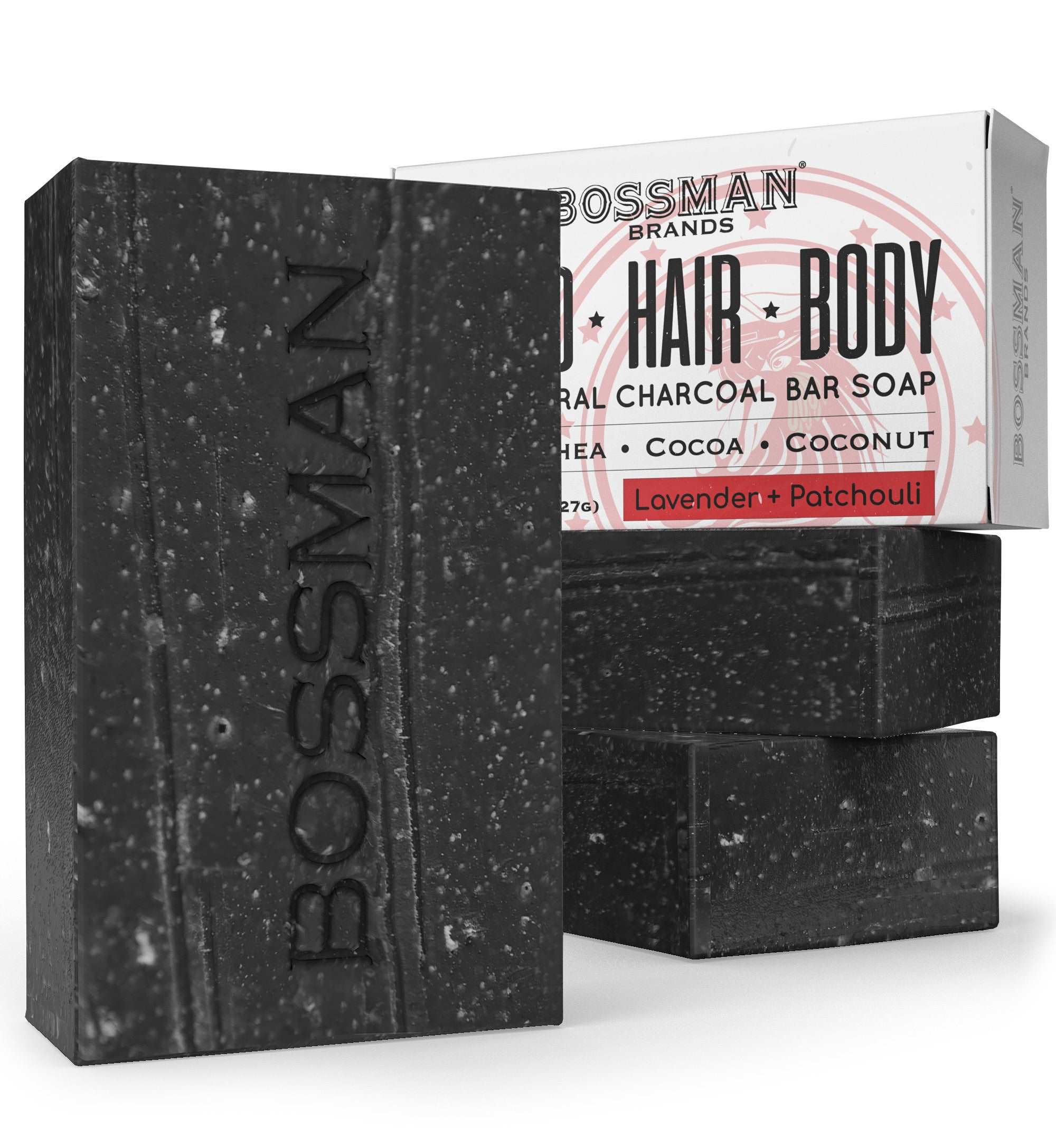 4 in 1 Exfoliating Beard, Hair & Body Soap - Image 4