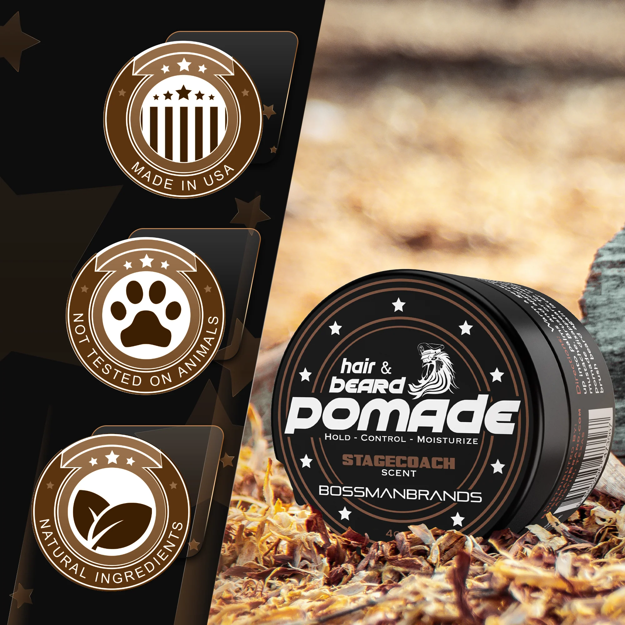 Hair & Beard Hammer Pomade [Clearance - Final Sale] - Image 3